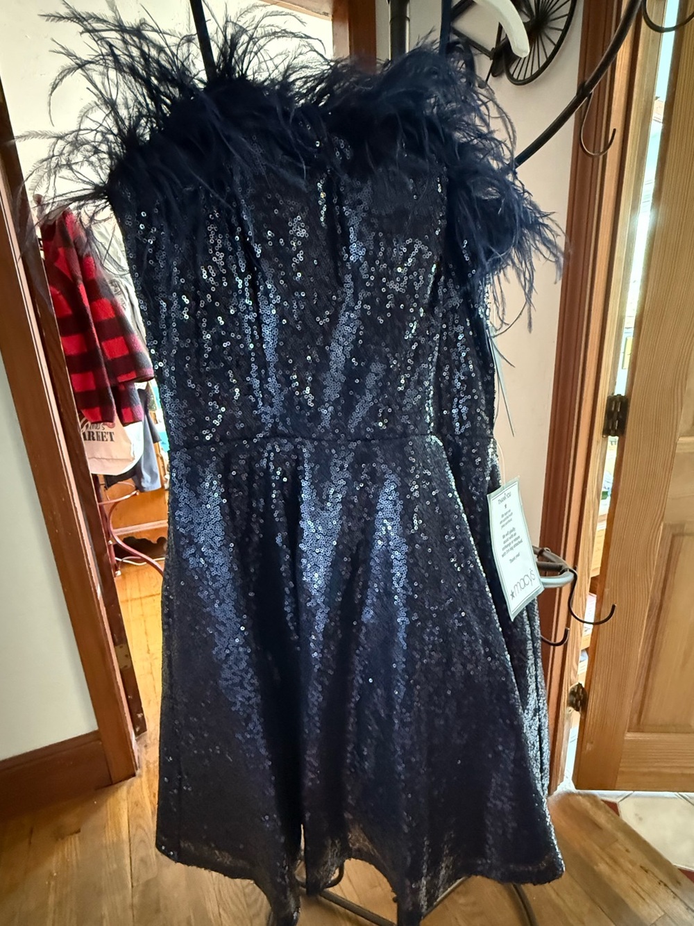 Navy Party Dress City Studio